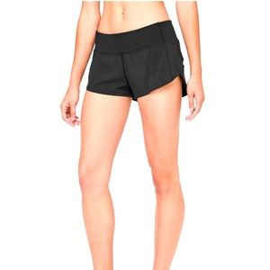 NWOT Lululemon Speed Up Short, Size 2, Black